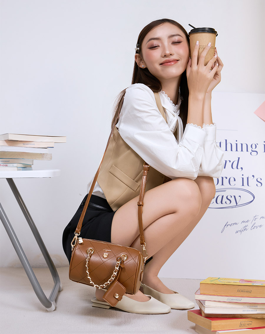Túi Xách Nhỏ Form Bowling Preppy Hanbook - Image 3