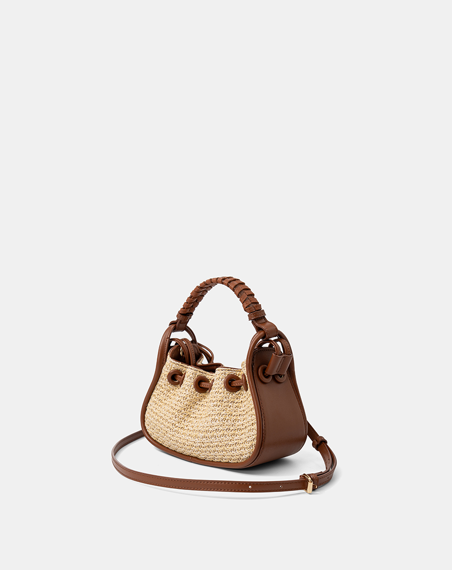 Túi Xách Nhỏ Rút Dây Phối Charm - Image 5