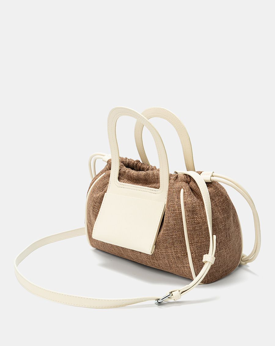 Túi Xách Trung Top Handle Bag Rút Dây - Image 7