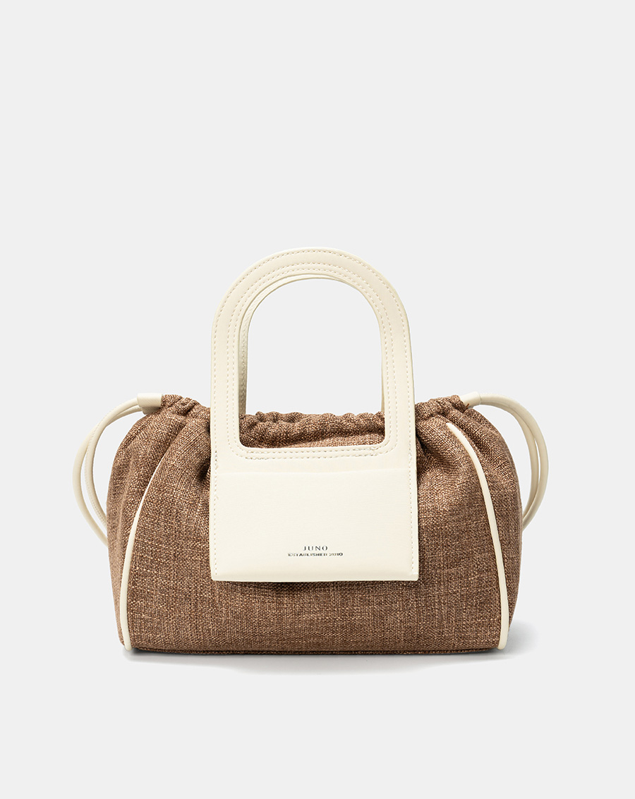 Túi Xách Trung Top Handle Bag Rút Dây - Image 1