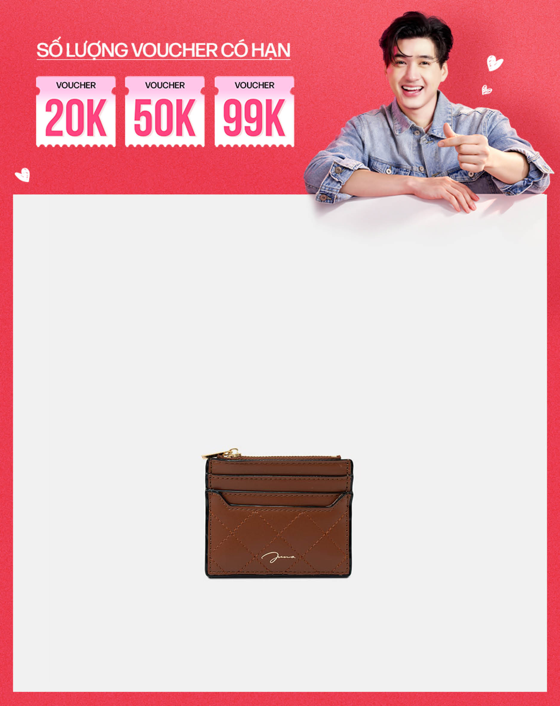 Ví Đựng Thẻ Chữ Nhật