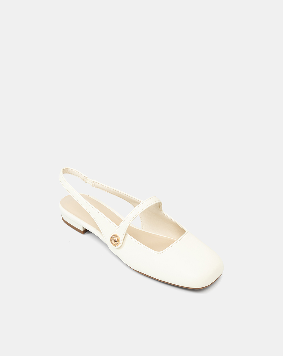 Giày Búp Bê Slingback Mũi Tròn - Image 6