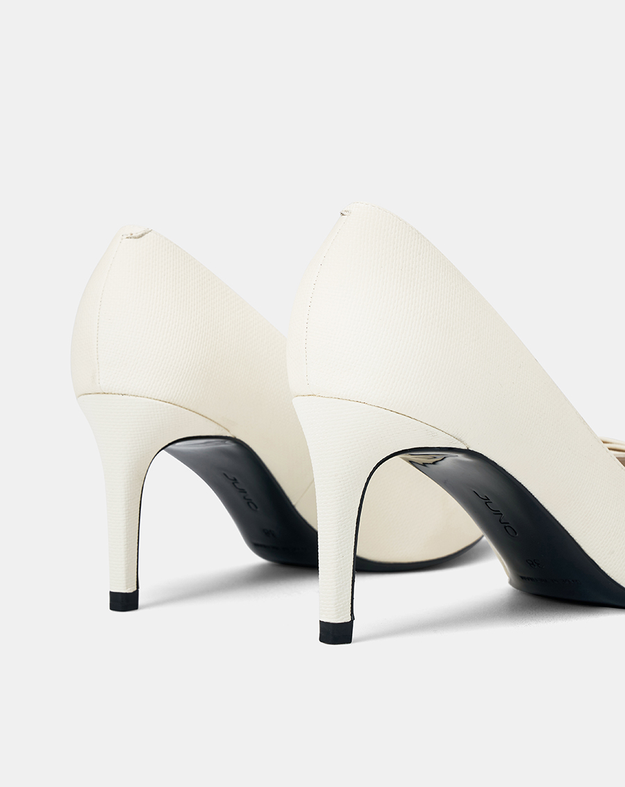 Giày Cao Gót Pump Trang Trí Nơ Cách Điệu - Image 5