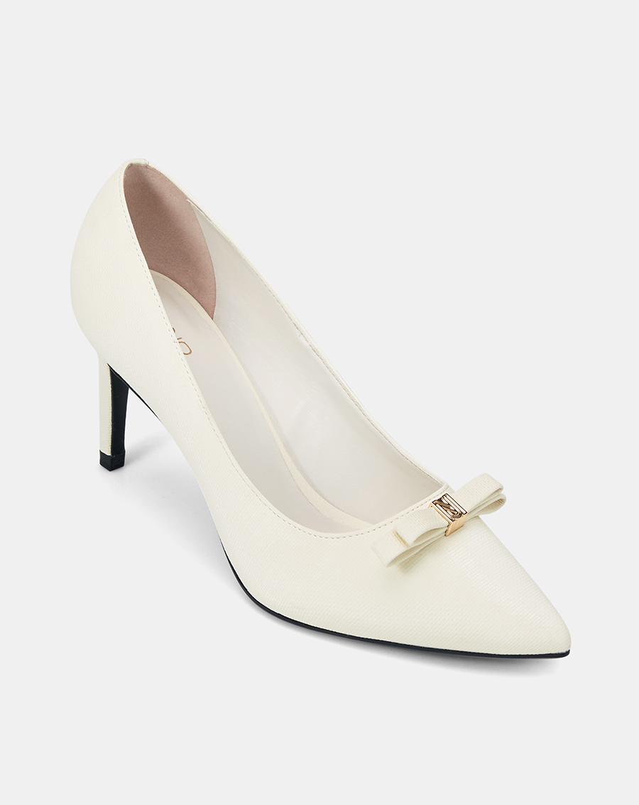 Giày Cao Gót Pump Trang Trí Nơ Cách Điệu - Image 6