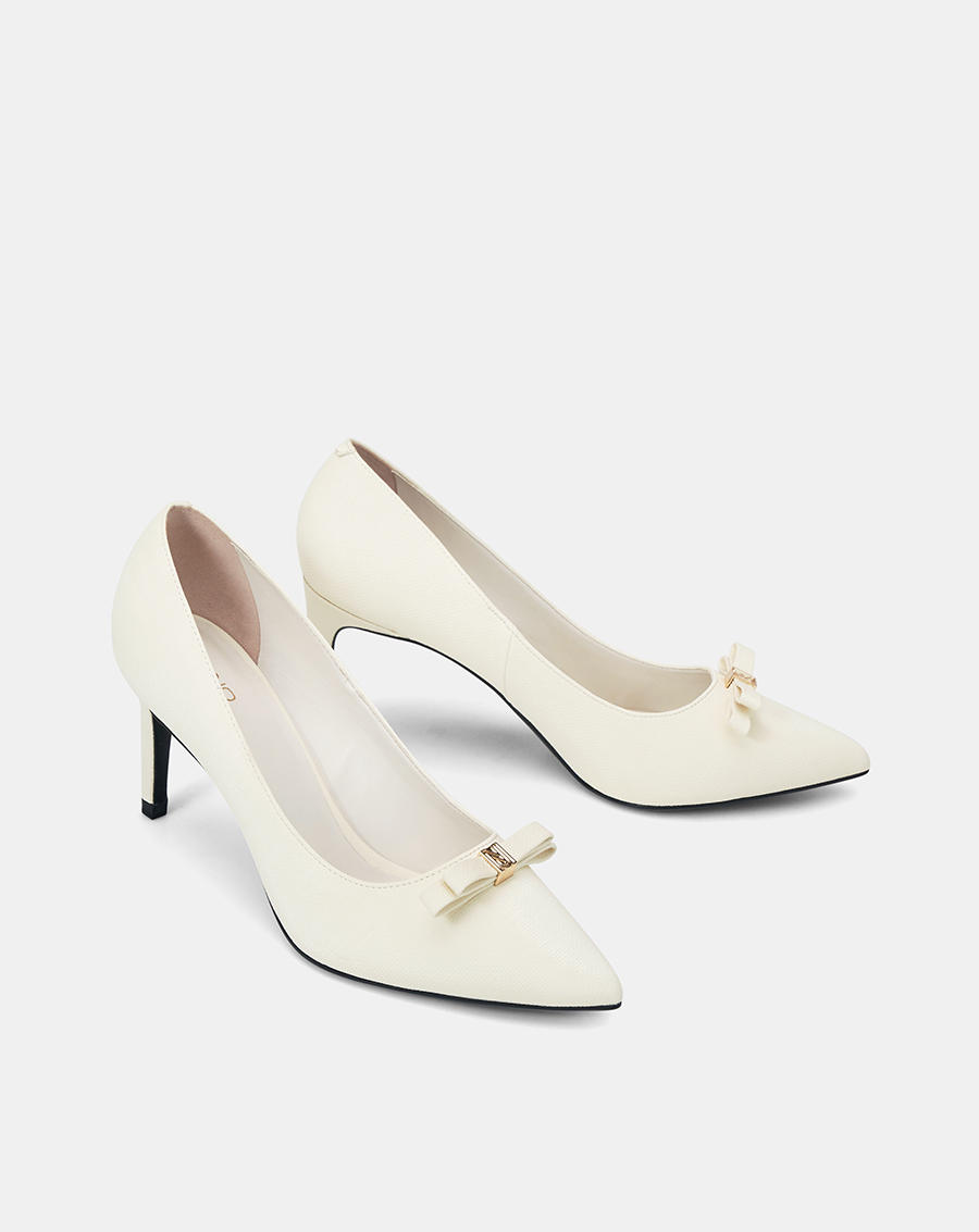 Giày Cao Gót Pump Trang Trí Nơ Cách Điệu - Image 7