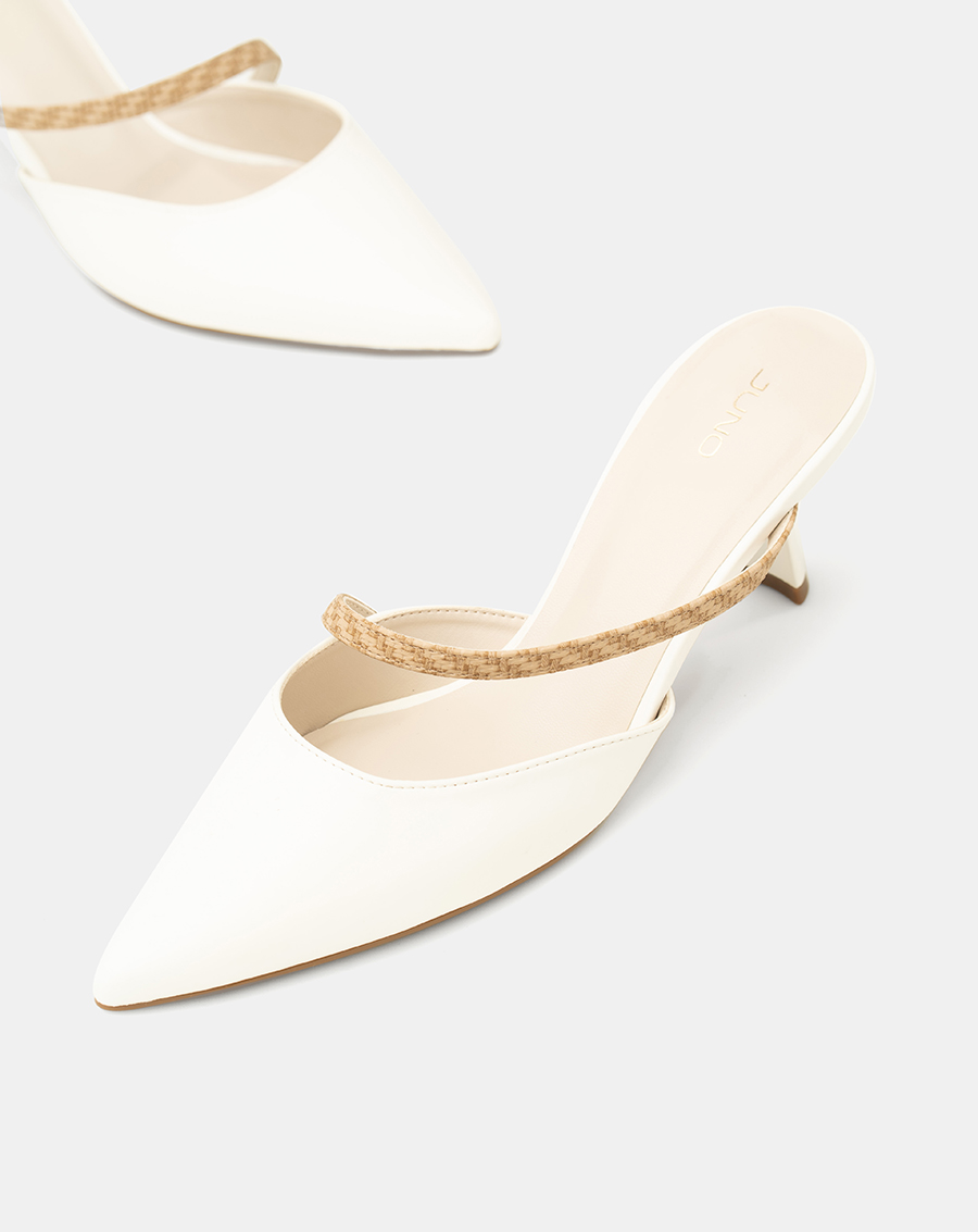 Giày Cao Gót Mules Quai Chéo - Image 4