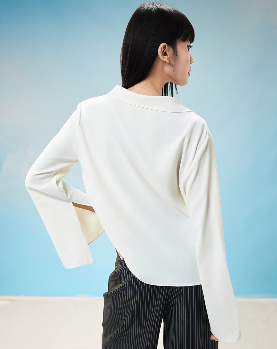 Áo tay loe cài nút NGỌC TRAI - Image 4