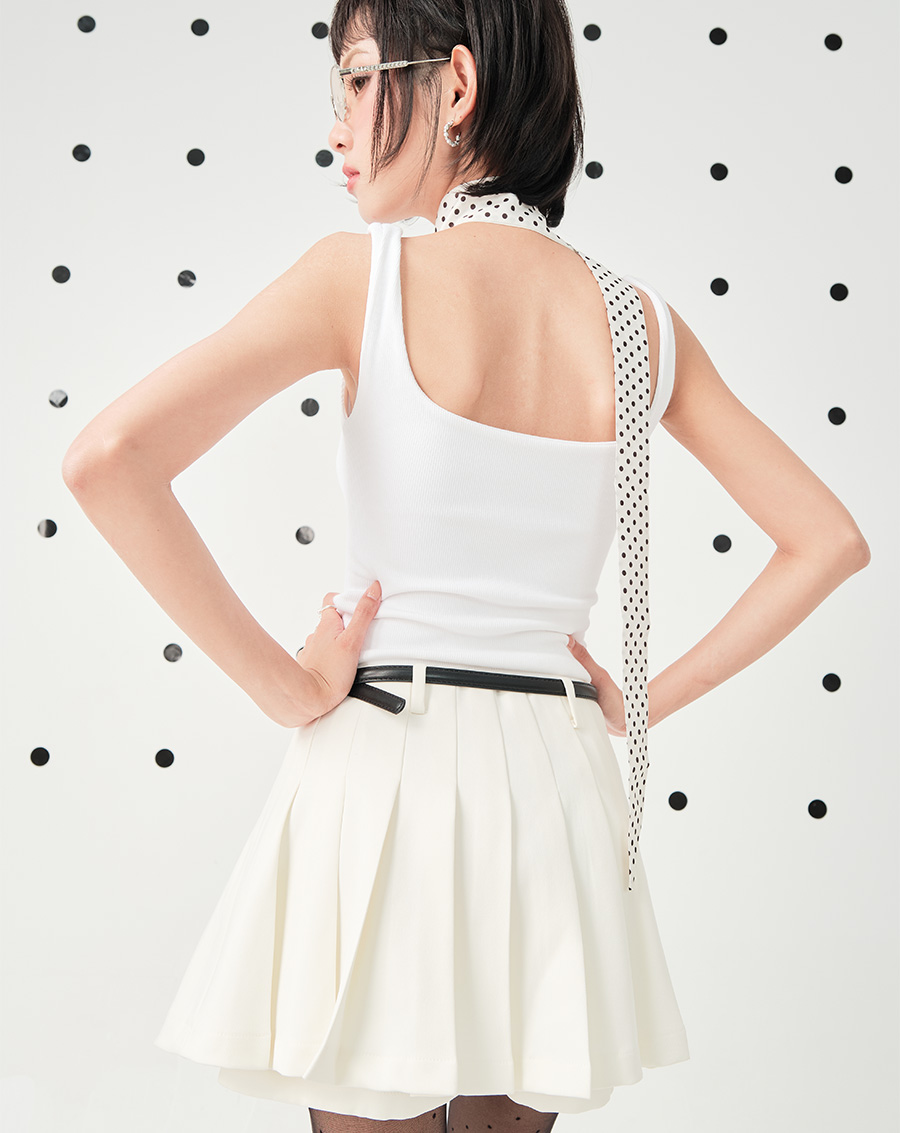 Quần giả váy xếp ly - Image 3