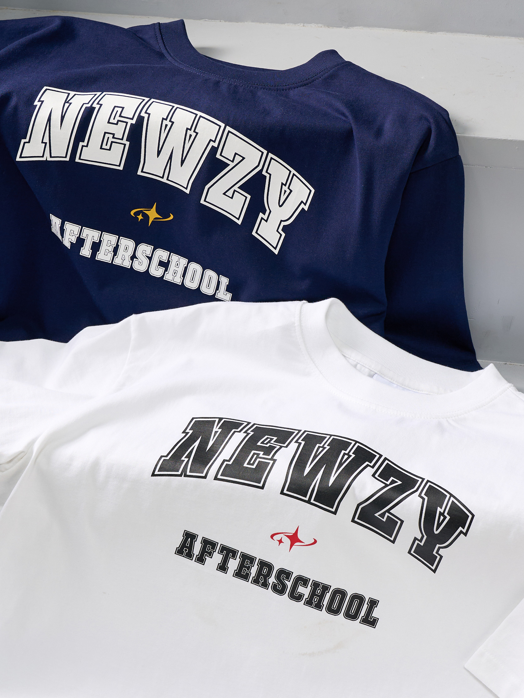 Áo thun unisex Newzy Wonder oversized 100% cotton in Newzy AfterSchool NZATH003 - Image 2