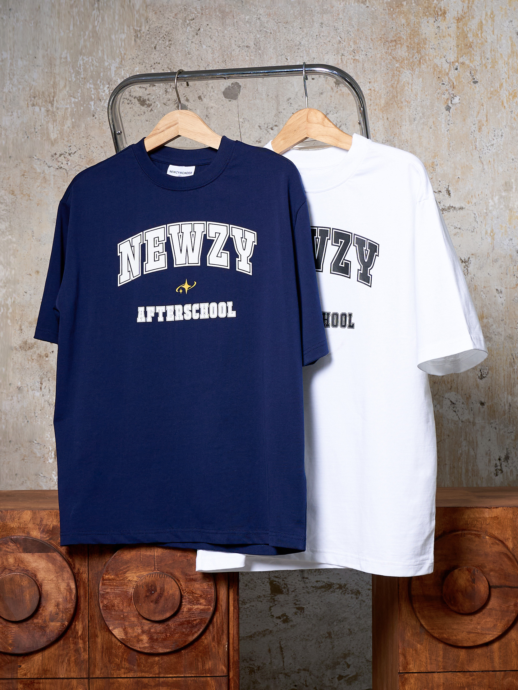 Áo thun unisex Newzy Wonder oversized 100% cotton in Newzy AfterSchool NZATH003 - Image 3