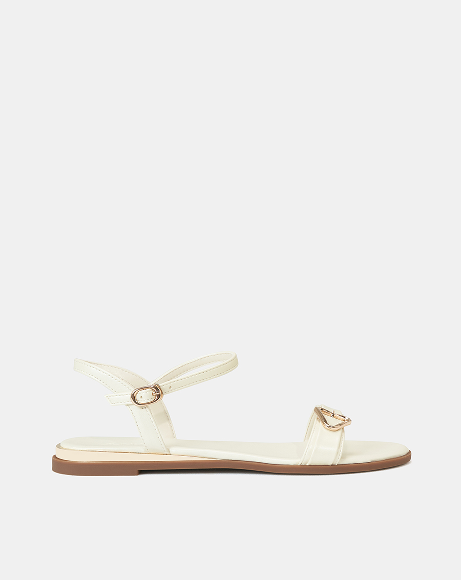 Giày Sandal Bệt Trang Trí Khoá - Image 1