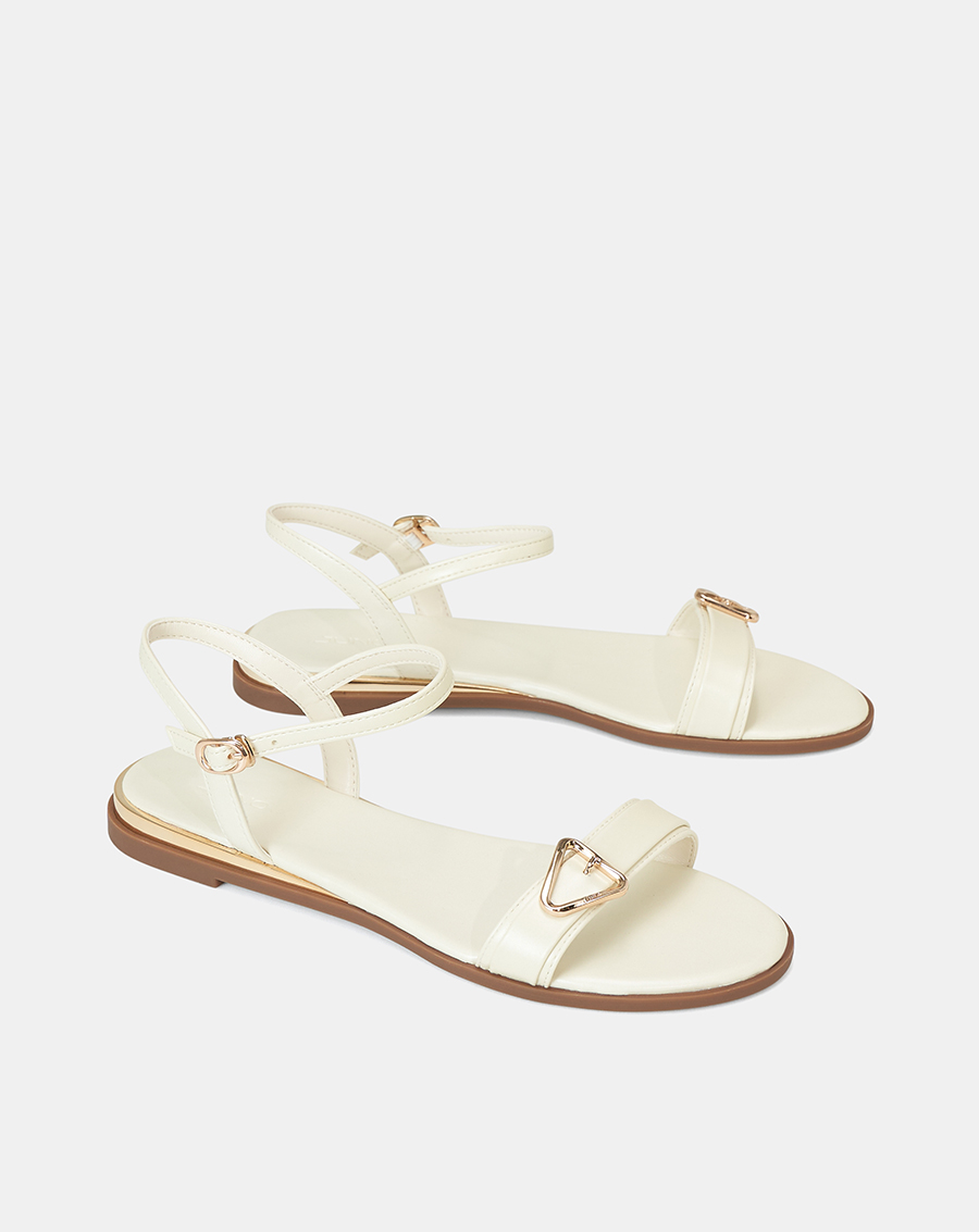 Giày Sandal Bệt Trang Trí Khoá - Image 7