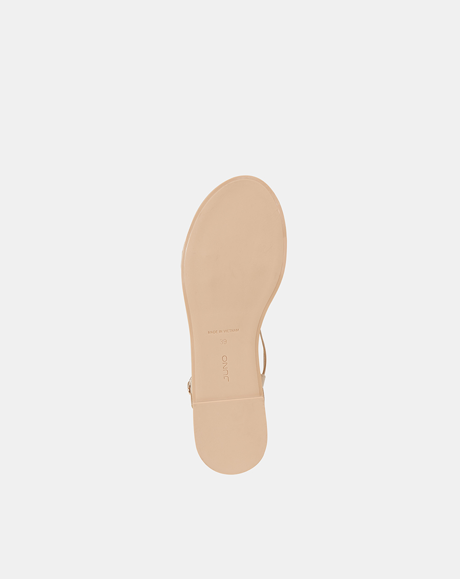 Giày Sandal Bệt Trang Trí Khoá - Image 8