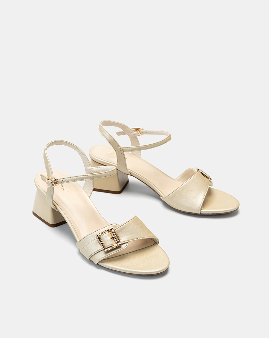 Giày Sandal Quai Đắp Phối Khóa - Image 7