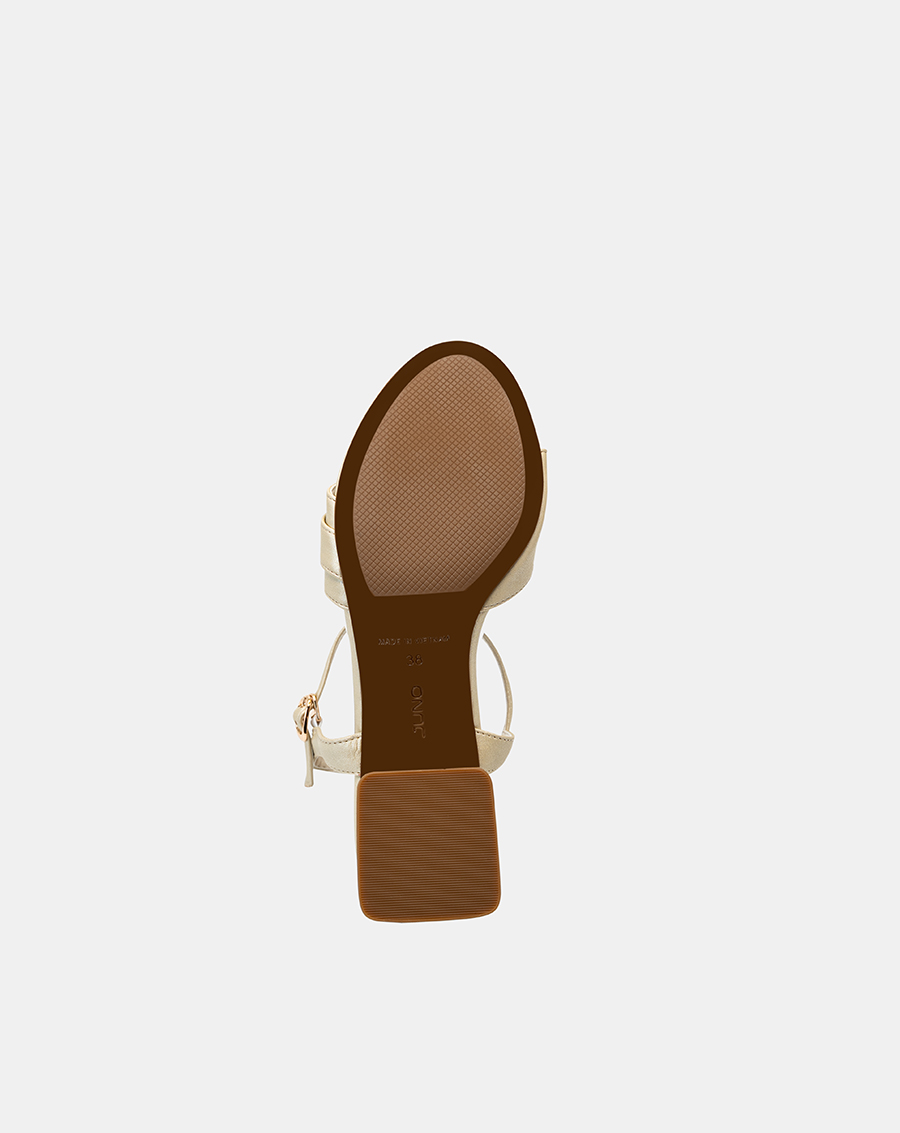 Giày Sandal Quai Đắp Phối Khóa - Image 8