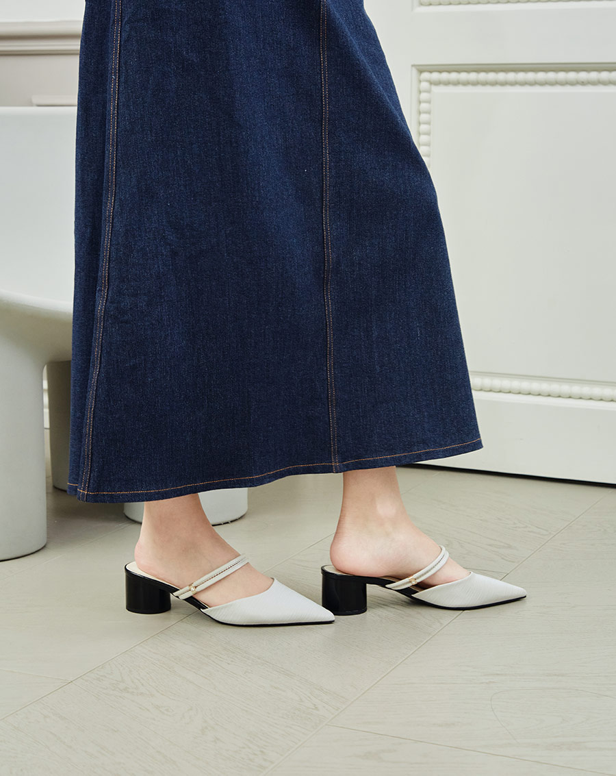 Giày Cao Gót Gót Trụ - Image 2