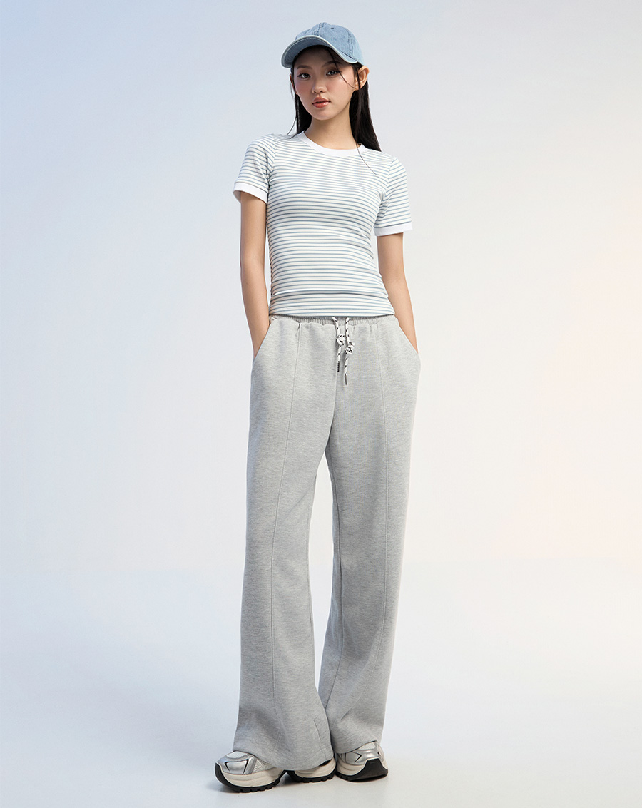 Quần thun dài ống suông - Image 1