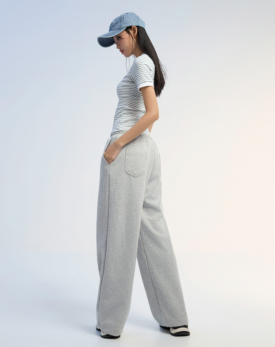 Quần thun dài ống suông - Image 3