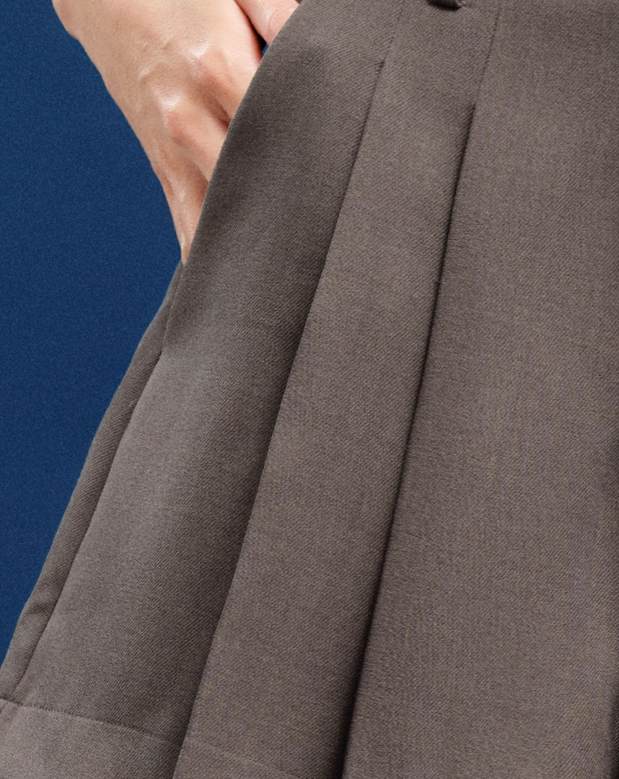 Quần short kiểu xếp ống - Image 4