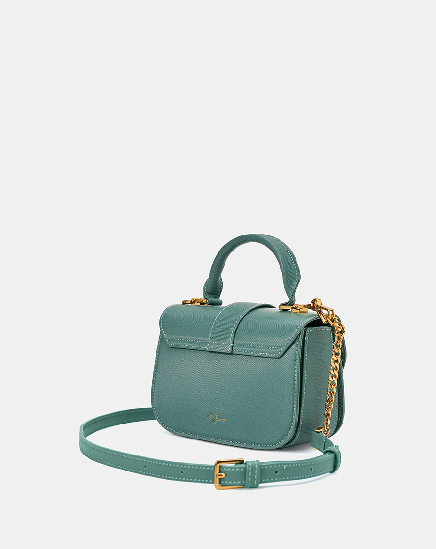 Túi Xách Nhỏ Gusset Dập Hoạ Tiết - Image 7