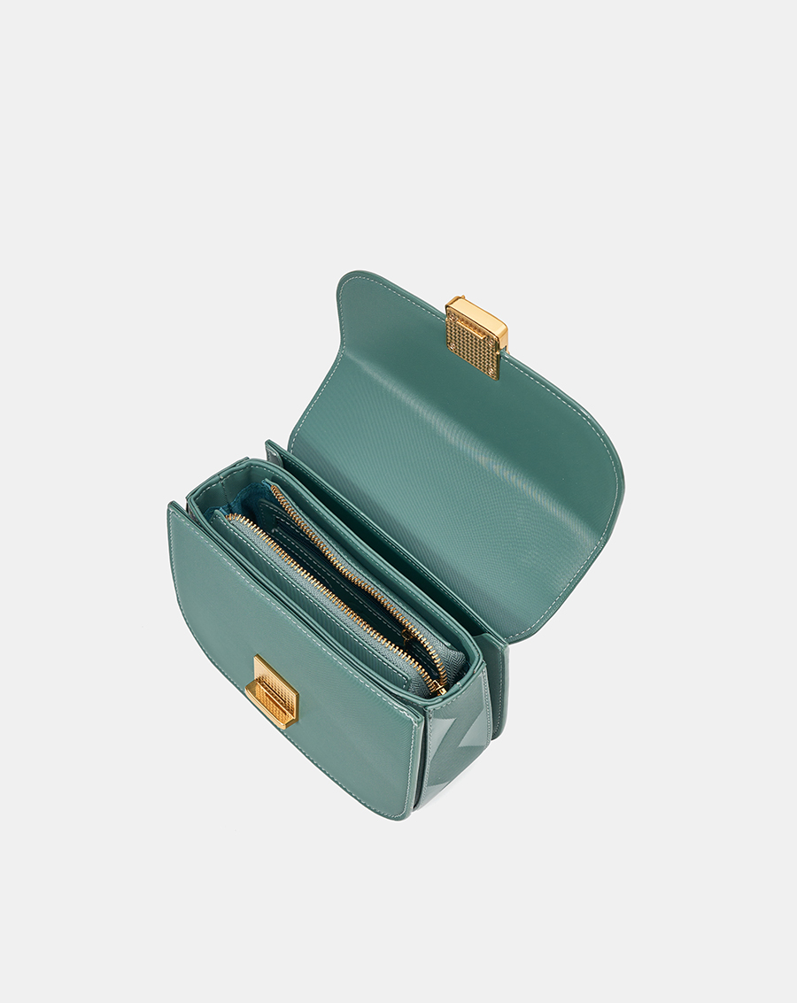 Túi Xách Nhỏ Gusset Dập Hoạ Tiết - Image 8