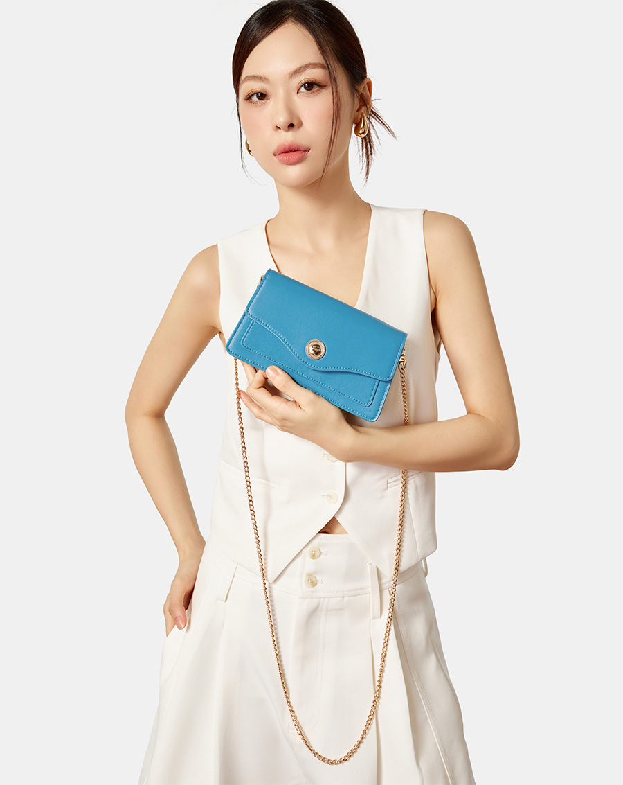 Túi Xách Nhỏ Trang Trí Khoá Có Dây Đeo Dạng Chuỗi - Image 3