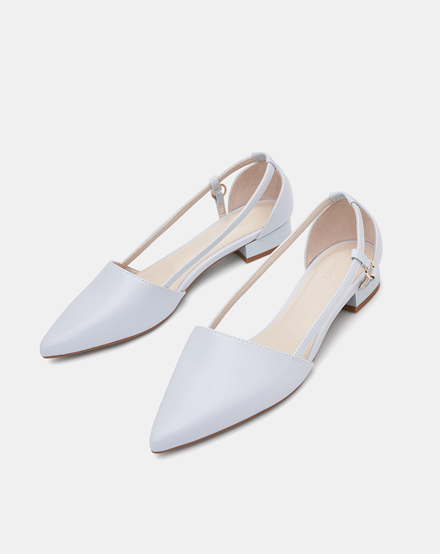 Giày Búp Bê Mũi Nhọn Cut Out Cách Điệu - Image 4