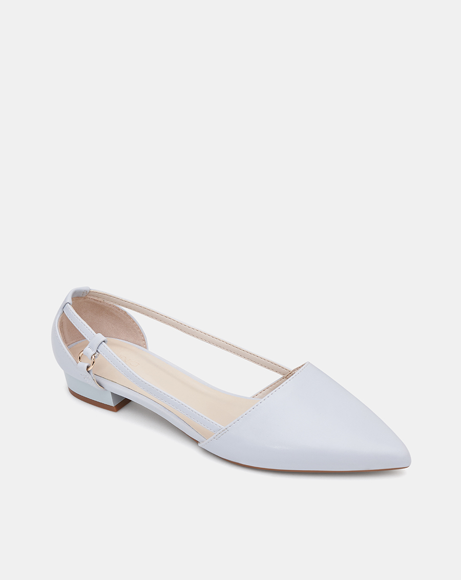 Giày Búp Bê Mũi Nhọn Cut Out Cách Điệu - Image 6