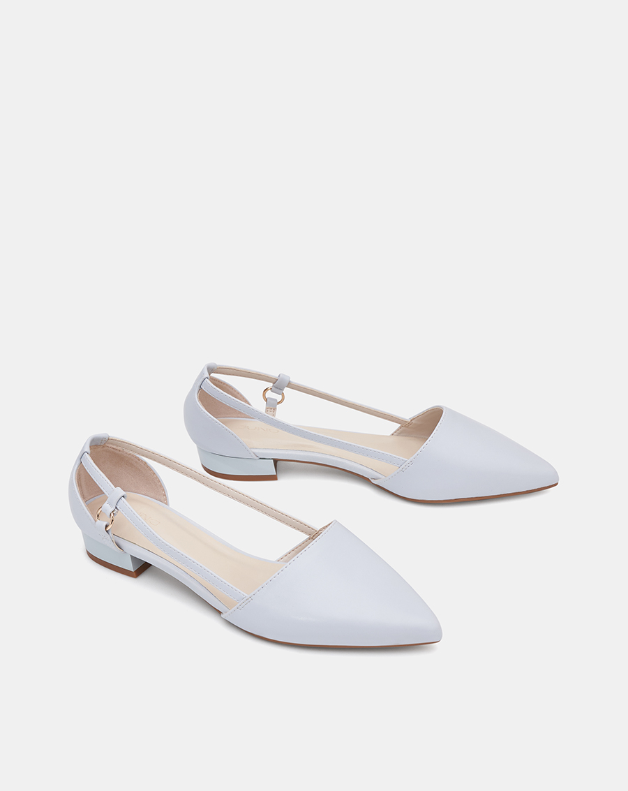 Giày Búp Bê Mũi Nhọn Cut Out Cách Điệu - Image 7