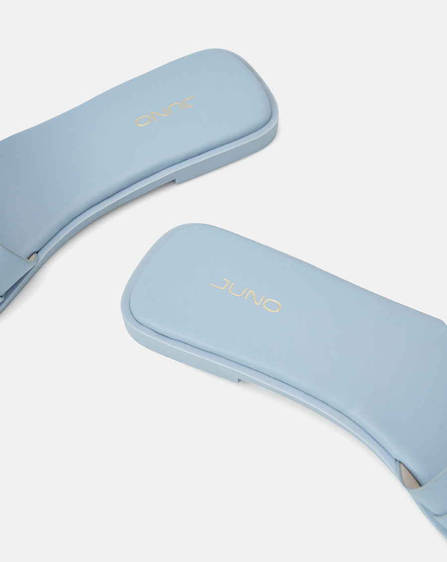 Dép mũi vuông khóa trang trí - Image 3