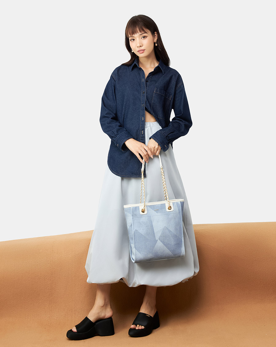 Túi Xách Trung Tote In Logo Jn - Image 3