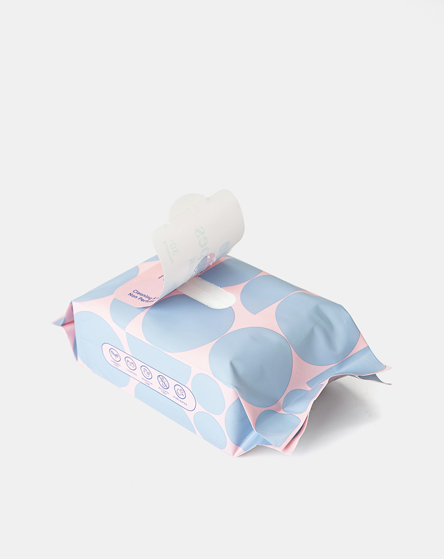 Khăn ướt Juno 30 tờ vải trơn - không mùi - Image 4