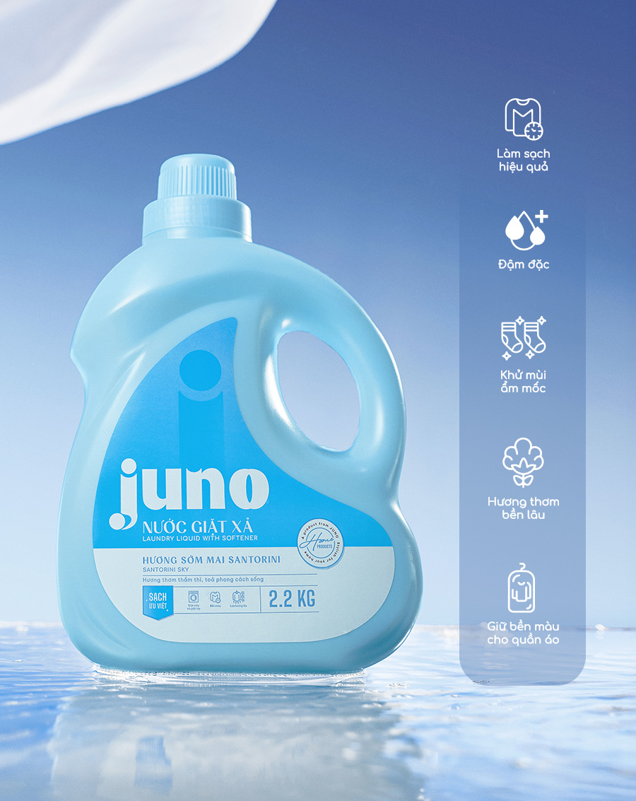 Nước Giặt Xả Hương Sớm Mai SANTORINI - Image 2