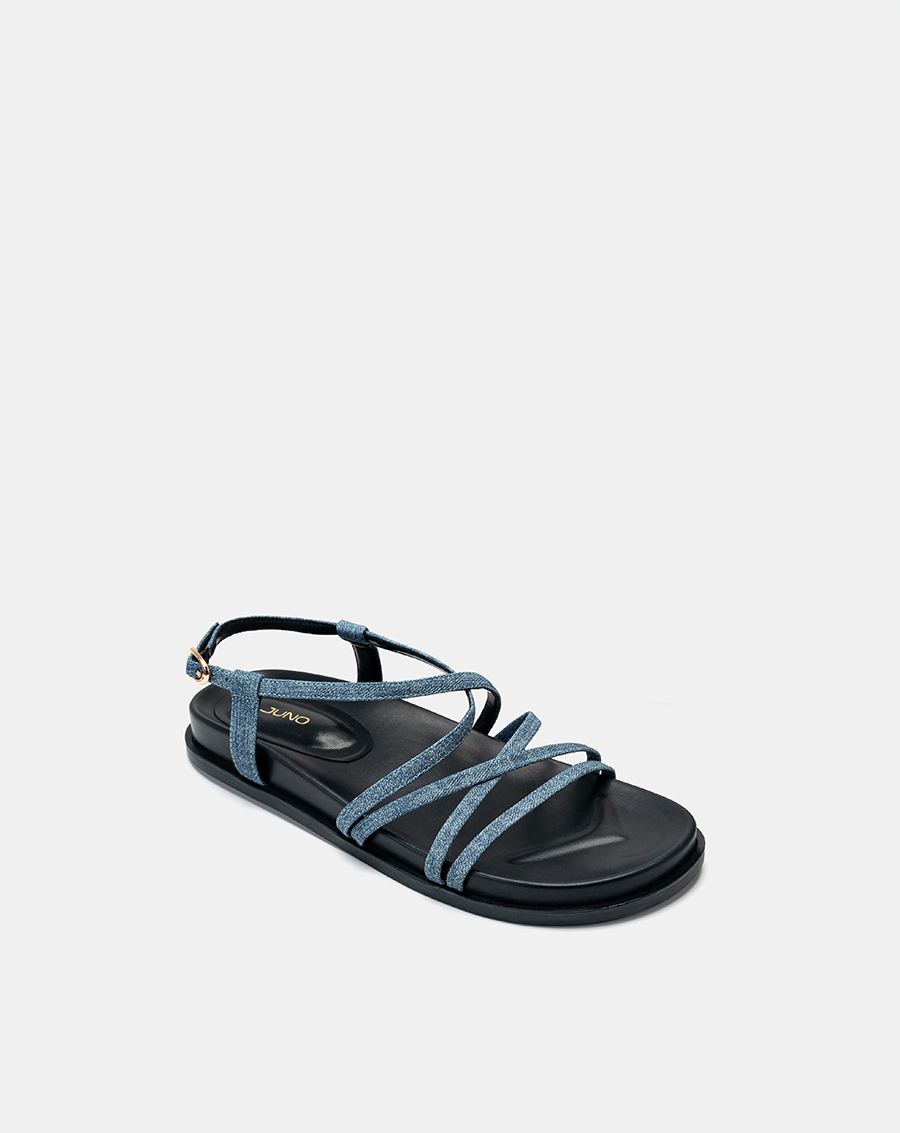 Giày Sandal Đế Bệt Quai Mảnh Chéo - Image 7