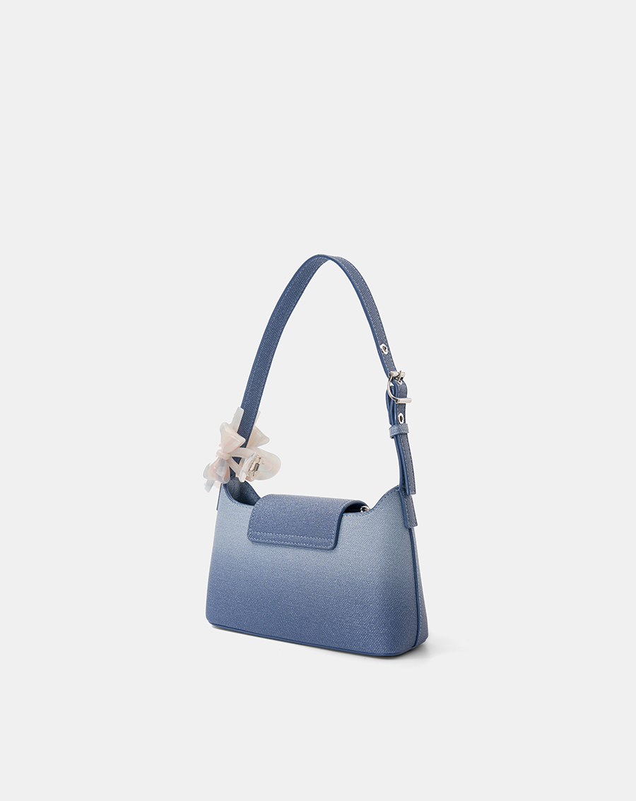 Túi Xách Nhỏ Đeo Vai Phối Kẹp Tóc Trang Trí - Image 7