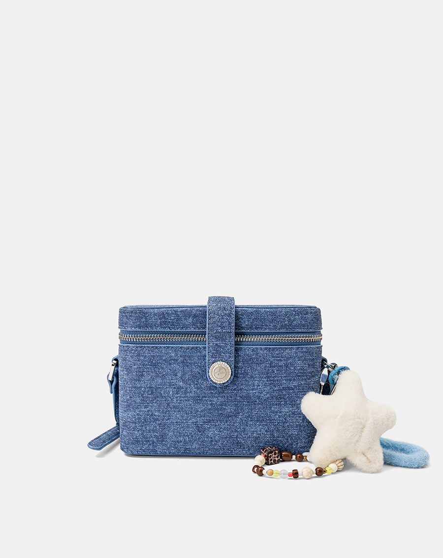 Túi Xách Nhỏ Vanity Case Phối Charm Trang Trí - Image 1