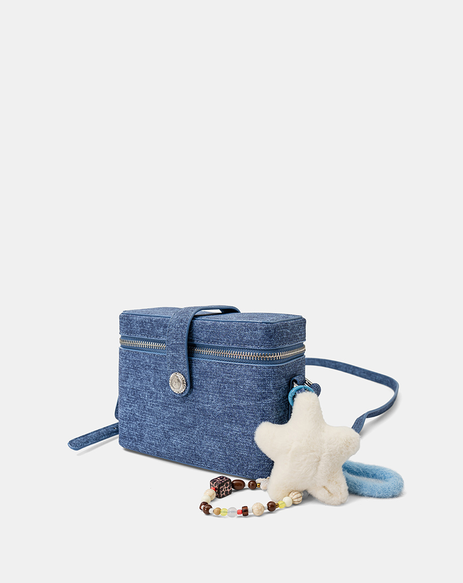 Túi Xách Nhỏ Vanity Case Phối Charm Trang Trí - Image 4