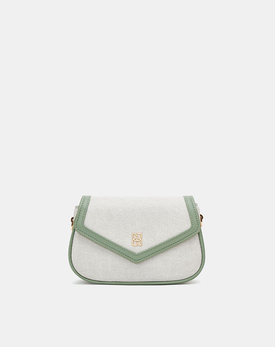 Túi Xách Nhỏ Crossbody Trang Trí Logo Cách Điệu - Image 1