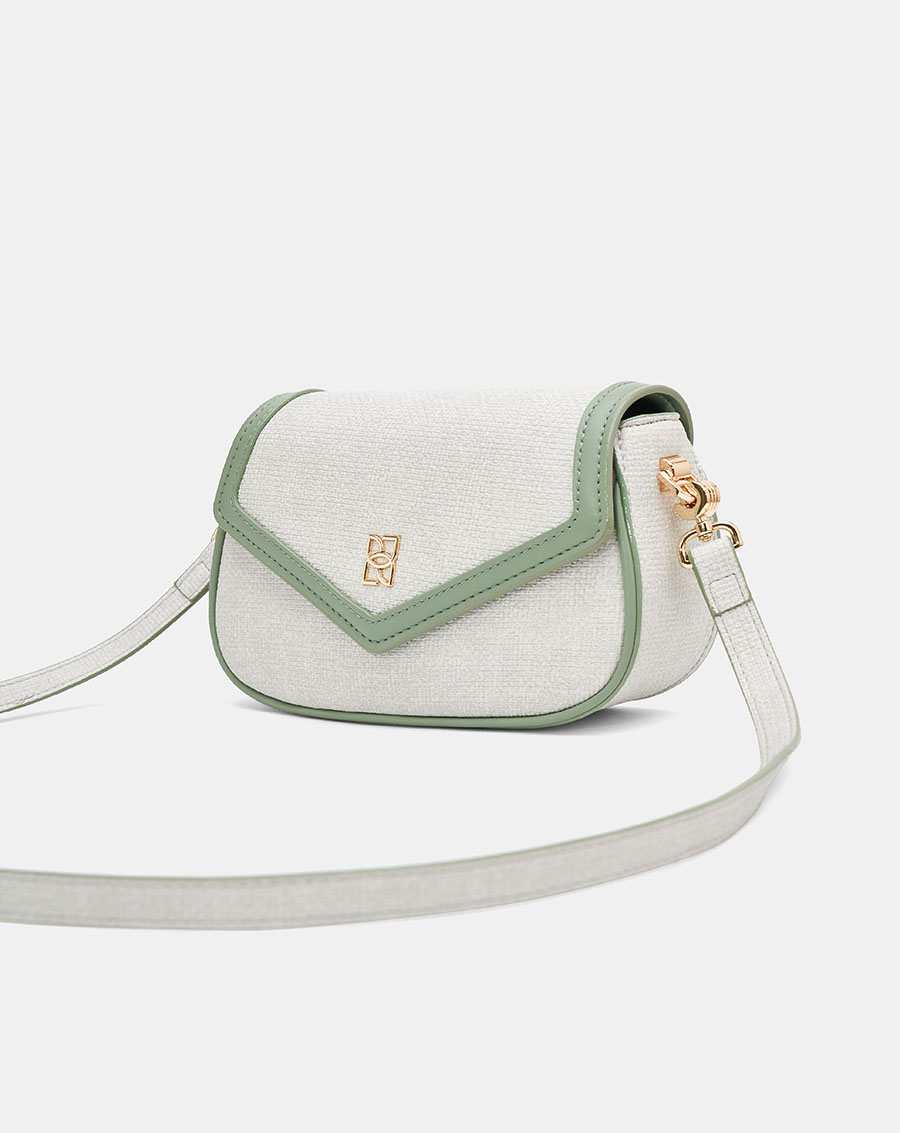 Túi Xách Nhỏ Crossbody Trang Trí Logo Cách Điệu - Image 4