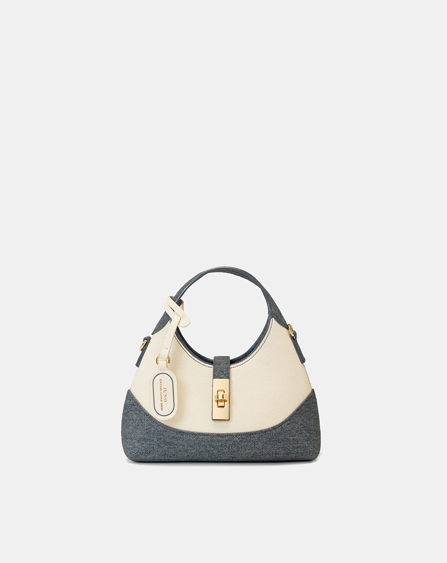Túi Xách Nhỏ Buckle Flap Trang Trí Charm
