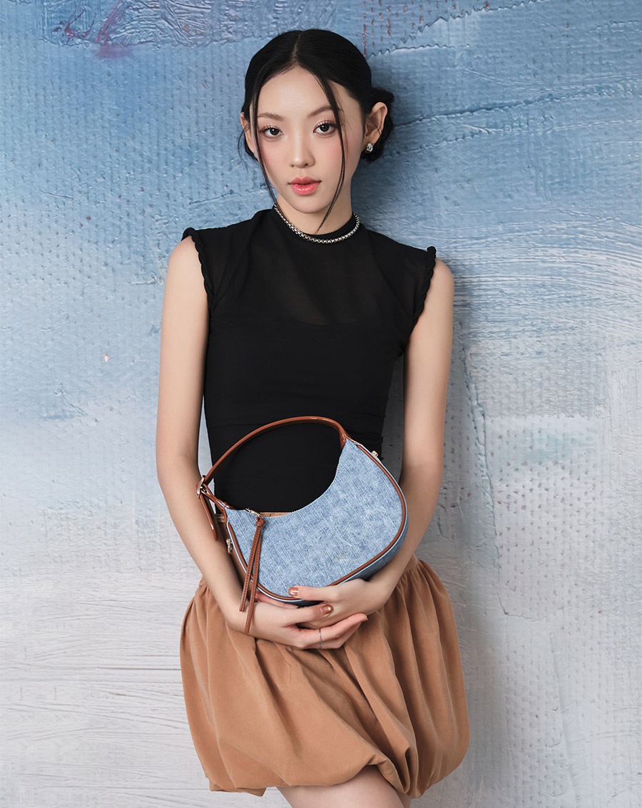 Túi Xách Nhỏ Hobo Trang Trí Puller J - Image 2