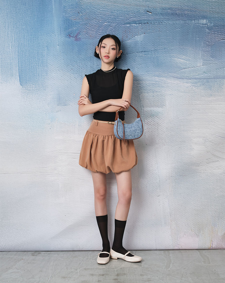 Túi Xách Nhỏ Hobo Trang Trí Puller J - Image 3